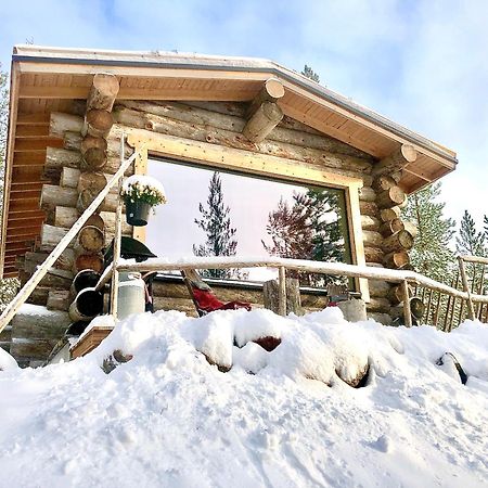 Cozy Log Cabin By Invisible Forest Lodge Рованіемі Екстер'єр фото