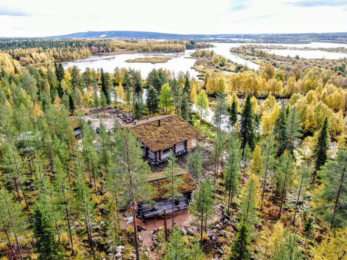 Cozy Log Cabin By Invisible Forest Lodge Рованіемі Екстер'єр фото